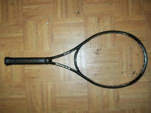 Prince O3 SpeedPort Black 100 head 4 3/8 grip Tennis Racquet