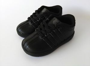 K-Swiss Baby Infant Kid's Shoes Size 5 Black New Sample Pair Cute and Adorable