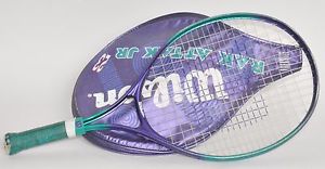 Wilson Rak JR 23 Oversize Titanium Tennis Racquet Grip 3.78" w/ Cover