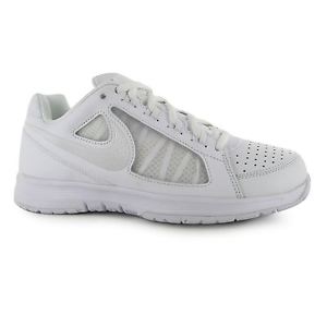 Nike Air Vapor Ace Tennis Shoes Womens White/White Court Trainers Sneakers
