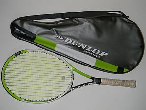 Dunlop Tempo 100 Tennis Racquet 100 HEAD SIZE - 4" GRIP - WITH CASE