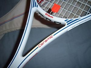 Wilson ceramic midsize tennis racket