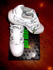 Prince QT SCREAM 4 Women's Tennis Shoes - White/Silver - Brand New!
