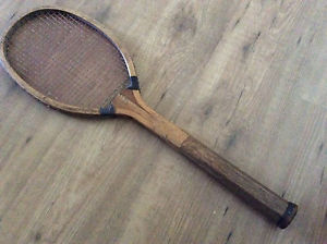 Nice old Sykes "Veronique" (+/-1900) Tennis Racket