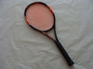 Tennis Racquet Wilson Burn 95 X2 Shaft Strung 16X20 Grip Size 4 3/8