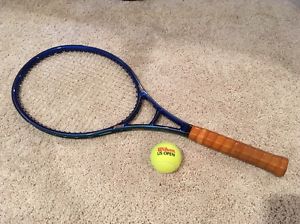 Prince Michael Chang Graphite Longbody OS 107 4 5/8 grip Tennis Racquet