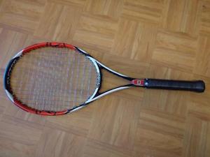 Rare Wilson K Factor Six-One 95 16x18 4 1/4 grip Asian Version Tennis Racquet