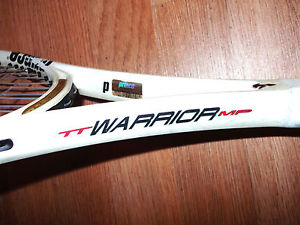 Prince Warrior Triple Threat TUNGSTEN Tennis Racquet TT Vtg Racket 97 MP 4 1/2