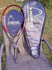 HEAD Intelligence i.S4 Oversize Tennis Racquet 4 1/2  with Original Padded Cover