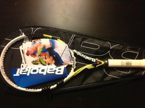 BABOLAT AERO PRO LITE GT 4-3/8 WITH COVER BAG. BRAND NEW.  BUY WITH CONFIDENCE