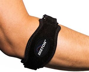 Sketon™ Best Tennis Elbow Brace Support For Tennis And Golfer's Elbow 2 Pack RED