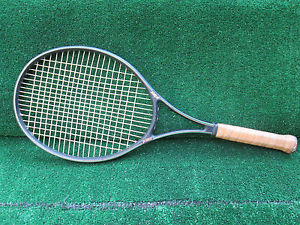 Tennis Prince Vintage Graphite Comp Tennis Racquet Original Leather 4 1/2 Grip