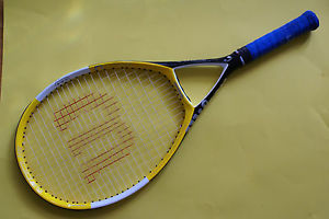 WILSON Ncode NFocus Over Size 110 Sq Inches Tennis Racquet / Racket Grip 4 3/8"