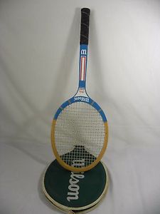 Vintage Wilson Chris Evert Autograph Tennis Racquet with Head Cover