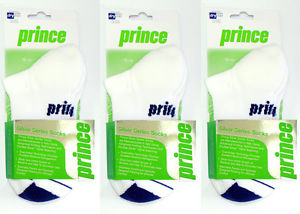 Prince Silver Series High Perfomance Socks - 3 Pack Bundle SMALL - Auth Dealer