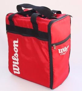 Vintage Wilson Club Tote Soft Side Insulated Cooler Carrying Case Bag Red