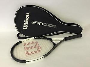 Wilson NCode N6 Tennis Racquet 4 1/2" L2 Grip with Case Cover