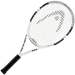 Head Flexpoint LIQUIDMETAL 10 SUPER OVERSIZE Tennis Racket STRUNG 4-1/2" NICE