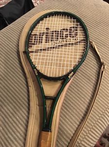 Prince Graphite 90 Tennis Racquet With Case 4 5/8 No 5 Green