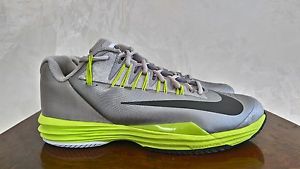 Nike Lunar Ballistec Dragon Tennis Shoes Gray Metallic Iron Women's Size 11