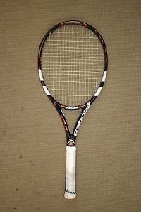 USED Demo Babolat Pure Drive GT PLAY w/ CORD 4 3/8 Grip STRUNG @58.5lbs