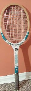 Dunlop Evonne Goolagong Advisory Staff Model Wooden Tennis Racket.