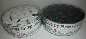 Yonex Super Grap Overgrip Bañera x 36 (Disponible en blanco o negro)
