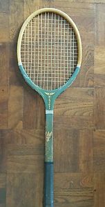 Rare Vintage Antique Wilson Flight Tennis Racket Racquet with Cover & Clamp