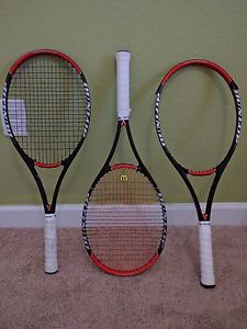 (3x) Dunlop Hotmelt 300g / 4 3/8 / Three Racquets Used