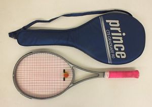 Vintage Prince CTS Graduate 90 Sq In Tennis Racquet w/4 3/8" Grip & Case GREAT