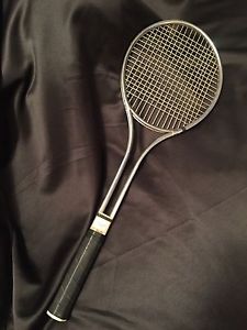 Vintage Tennis Racquet Racket Korea Tempered Steel Metal 4 1/2" Regent