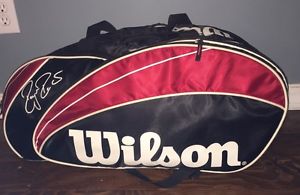 EUC! Wilson Federer 15 Pack Tennis Racquet Bag Backpack