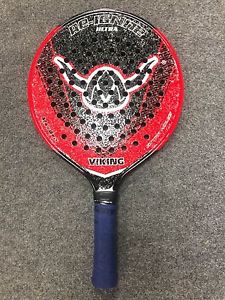 Viking Re Ignite Ultra Red 4 1/4 Platform Tennis Paddle (racket padel 360g 12.6)