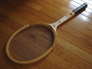 Vintage Wilson Chris Evert Wood Tennis Racquet Stylist Model