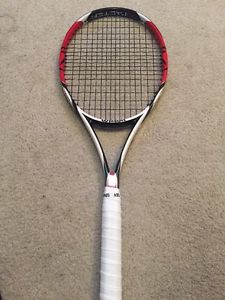 Wilson K Factor K Six-One 95 head 16x18 pattern 11.7oz 4 3/8 grip Tennis Racquet