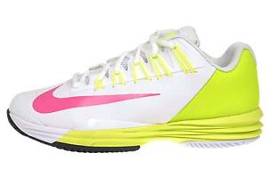 Nike Wmns Lunar Ballistec 1.5 Womens Tennis Shoes White Pink Volt 705291-167