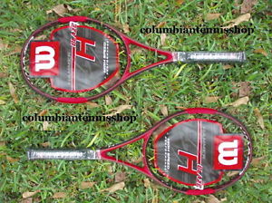 Two Wilson Hyper Hammer H Blaze HBlaze rackets Love game string/case promo 3 4
