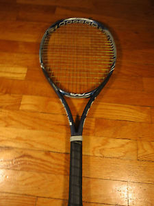 Prince EXO3 Hybrid 110 4 1/8 16x19 Tennis Racket w/ Wilson Optimus 16g String