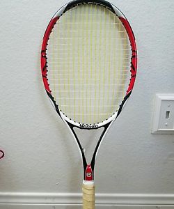 Wilson K Factor K Six-One 95 16x18 pattern 11.7oz 4 1/4 grip Tennis Racquet