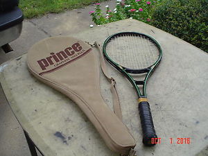 Prince Graphite Mid Plus Tennis Racquet 4 1/2 w Full Length Cover