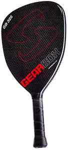 Paddleball Paddle, Gearbox GB 275g  Black/red 3 5/8" grip (& 3 15/16" adapter)
