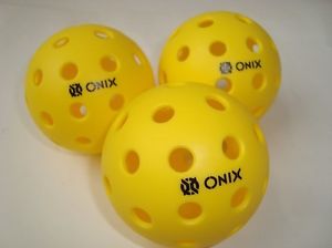 NEW 3 PACK ONIX PURE Pickleball Balls Outdoor