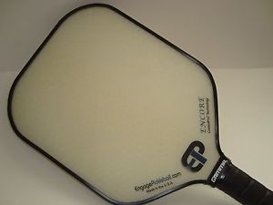 SUPER NEW ENGAGE  ENCORE PICKLEBALL PADDLE ENHANCED CONTROL SPIN ALL WHITE
