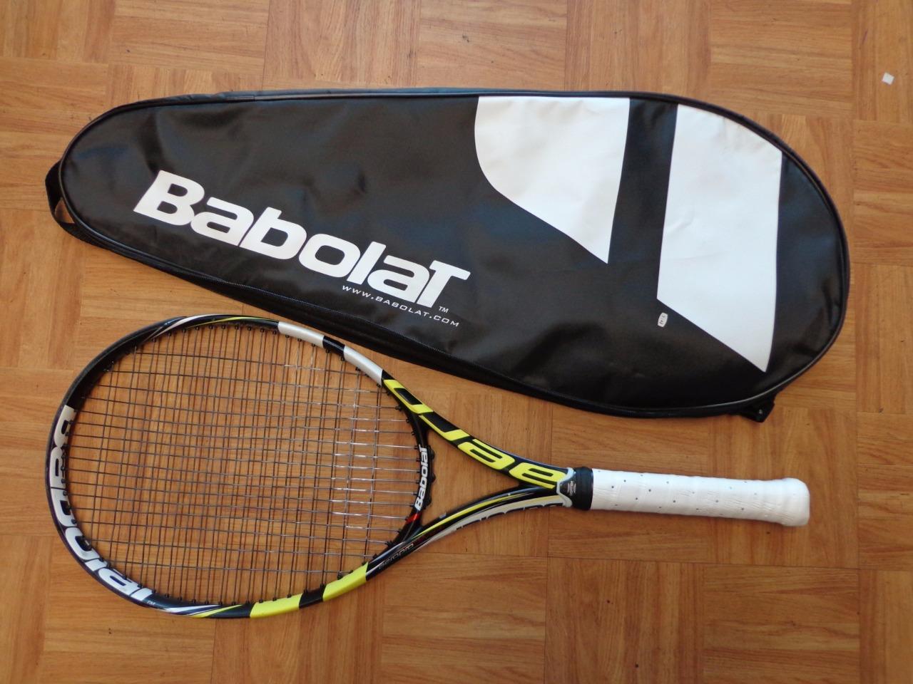 2014 Babolat Aero Pro Drive Plus 27.5 + 100 head 4 1/8 grip Tennis Racquet