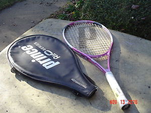 Prince Maria Ti Air O Pink 110 Light Titanium Tennis Racquet 4 1/4 Never Hit