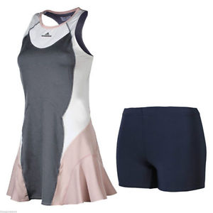 adidas niña Stella McCartney vestido para tenis & pantalones cortos Edad 13-14