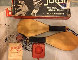 Vintage Jokari Champ Model Paddle Ball Game Complete in Box