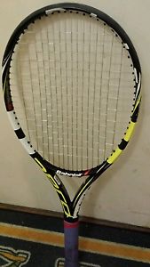 Babolat Aeropro drive Gt tennis racquet 4 3/8 graphite/tungsten