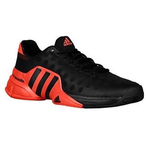mens Adidas Barricade tennis shoes size 11