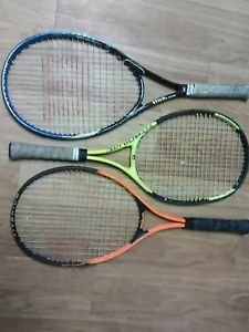 3 Wilson tennis racquets